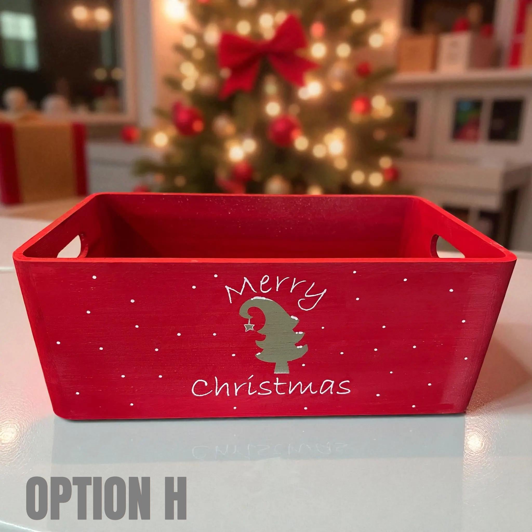 Christmas Card Storage Box