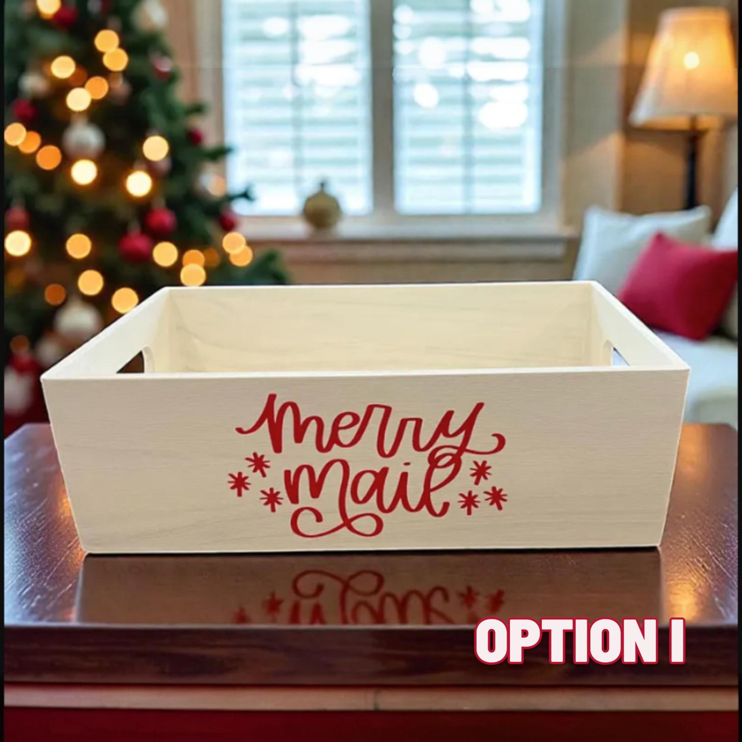 Christmas Card Storage Box