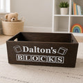 Wooden Book Storage Box