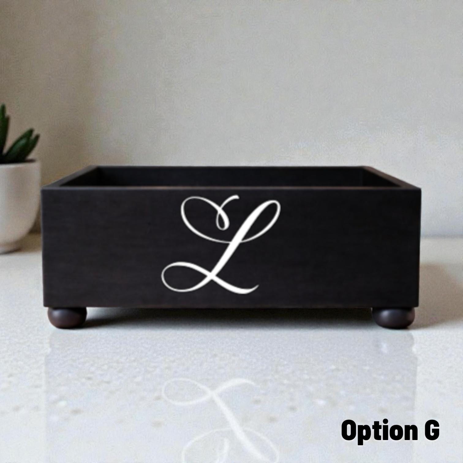 Minimalist Monogram Box