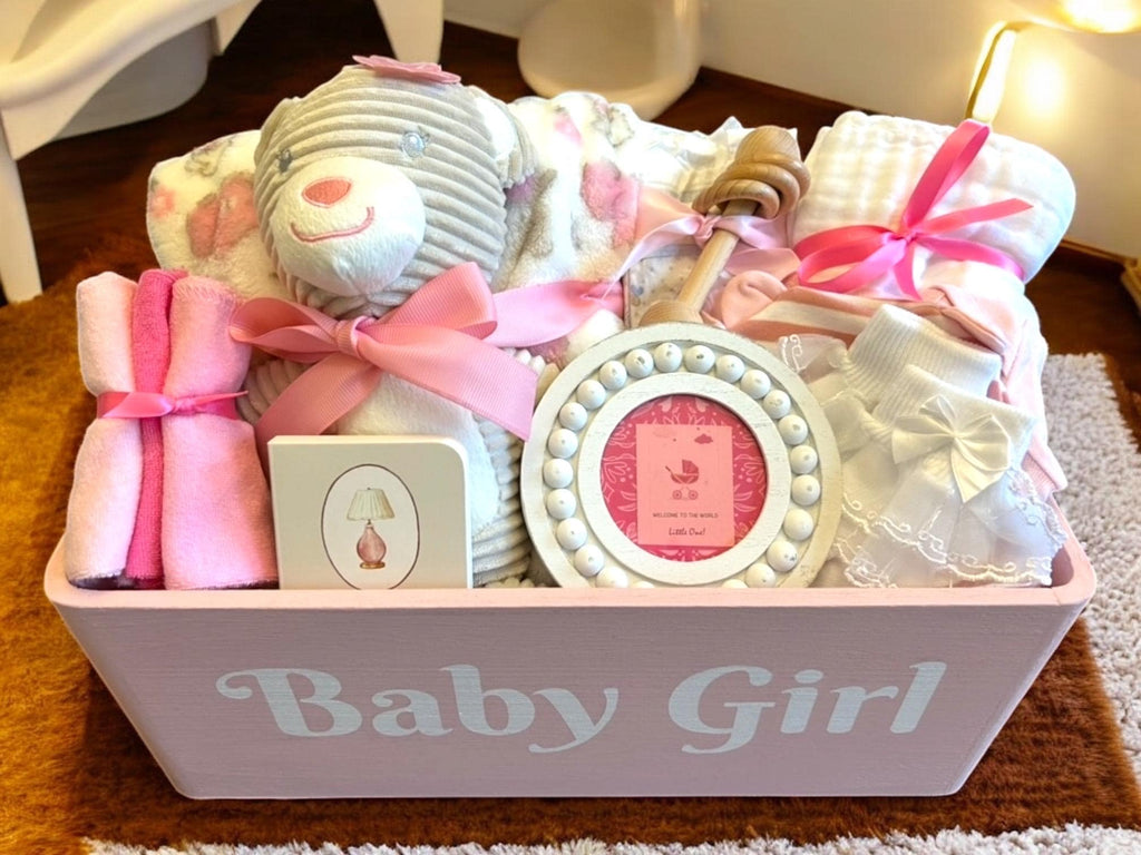 Baby Girl Gift Basket