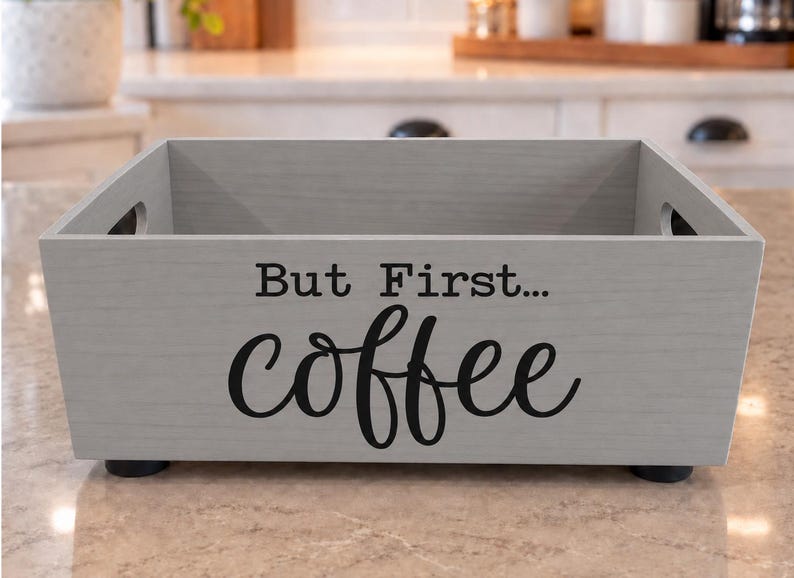 Personalized Coffee Bar Box