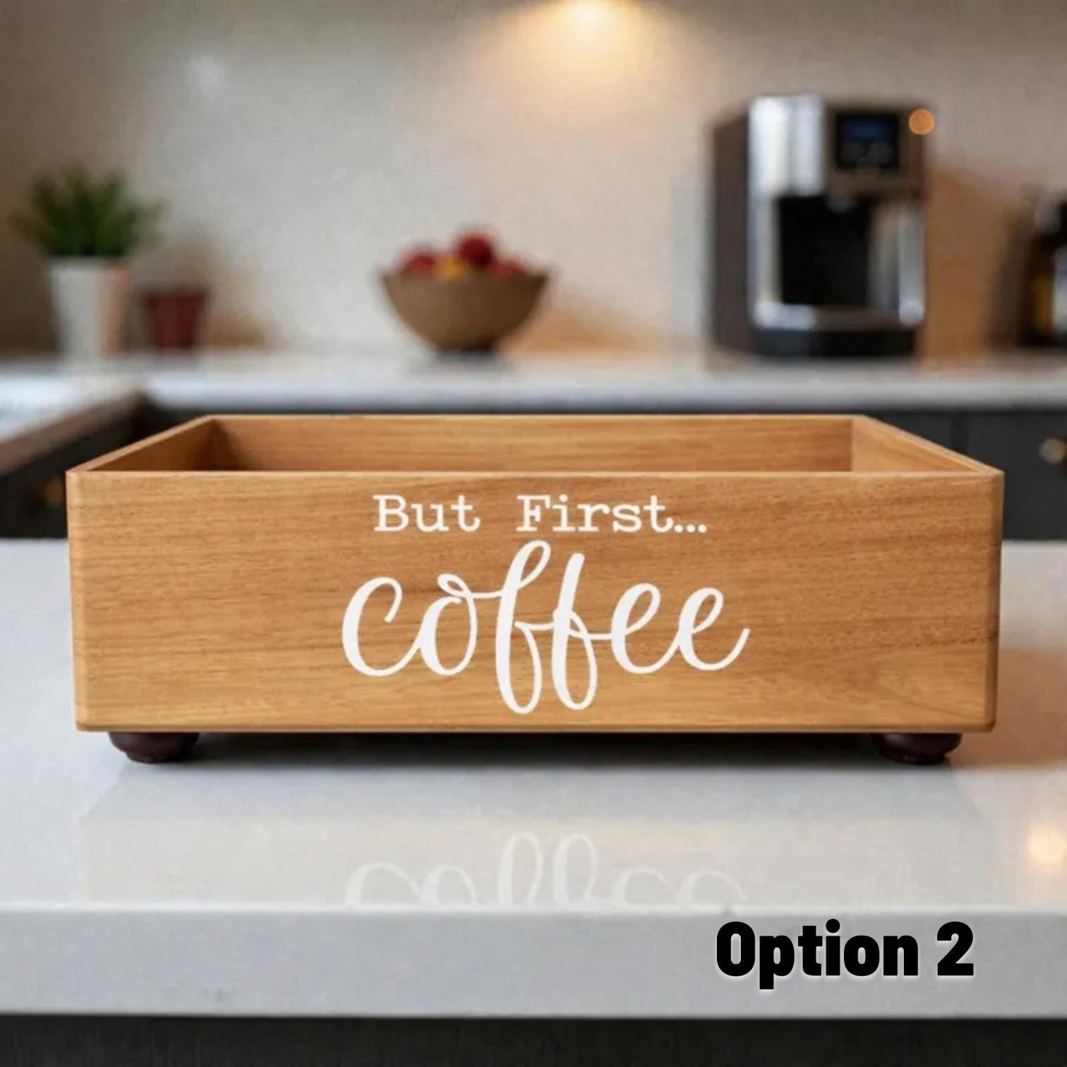 Coffee Bar Organizer
