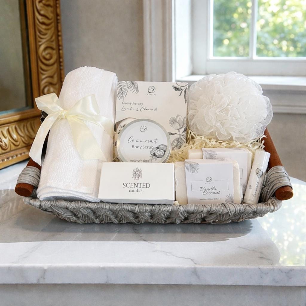 Vanilla Coconut Spa Gift Basket