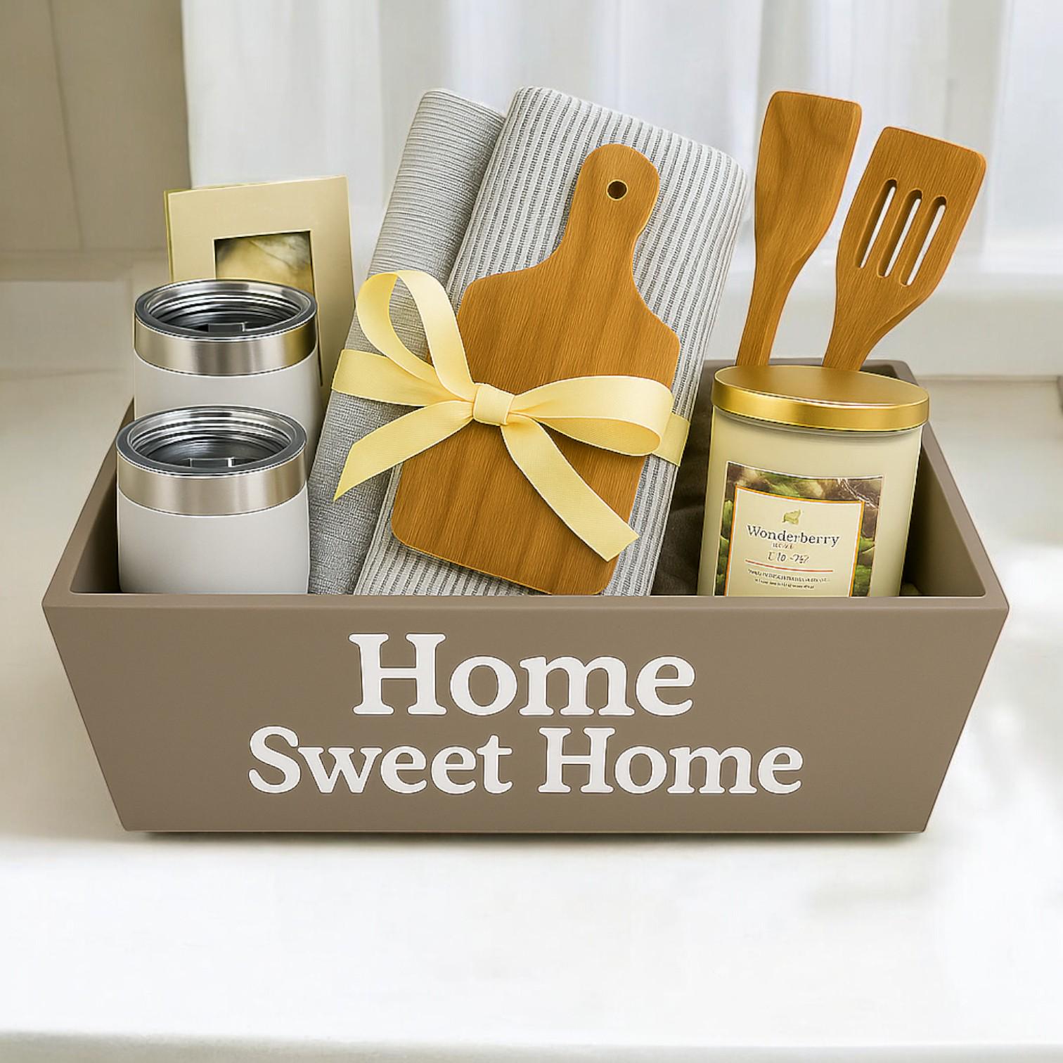 Boho Housewarming Gift Basket