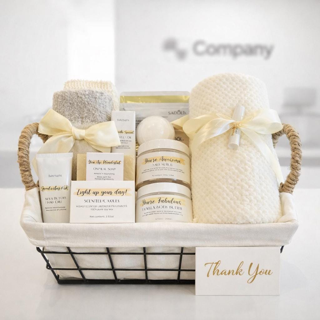 Corporate Appreciation Spa Gift Basket