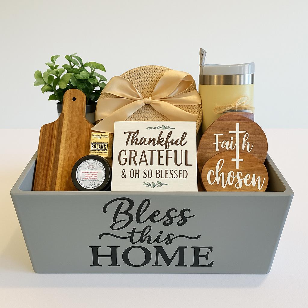 Christian Housewarming Gift Basket