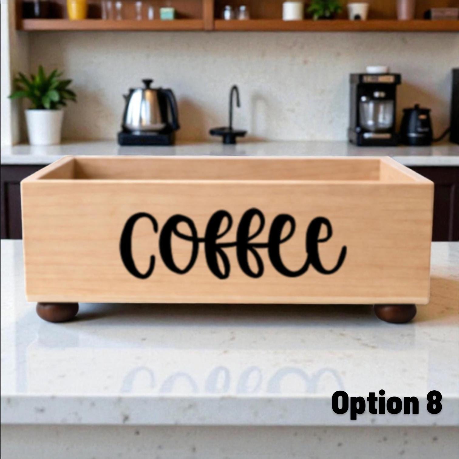 Coffee Bar Organizer
