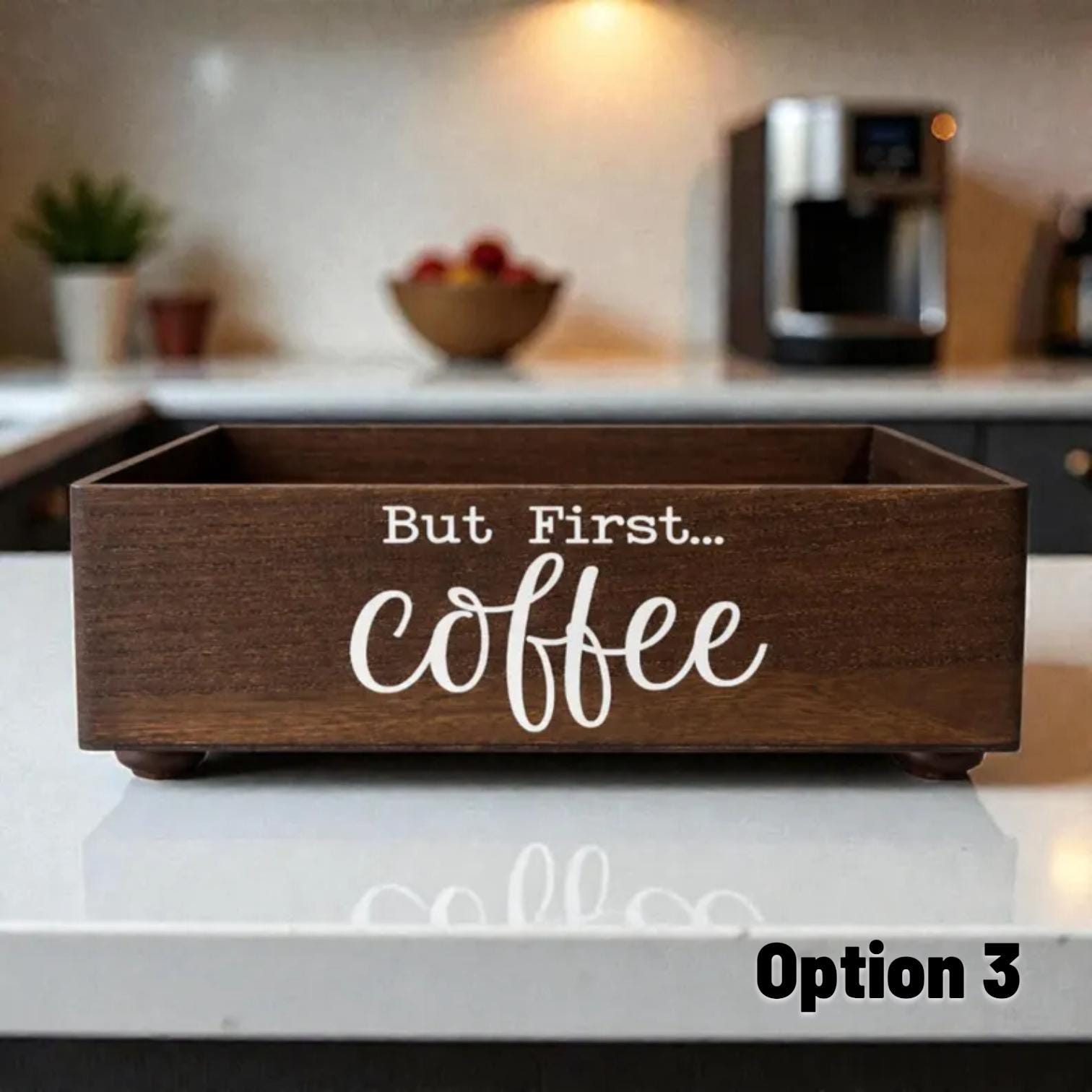 Coffee Bar Organizer
