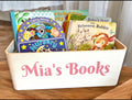 Wooden Book Storage Box