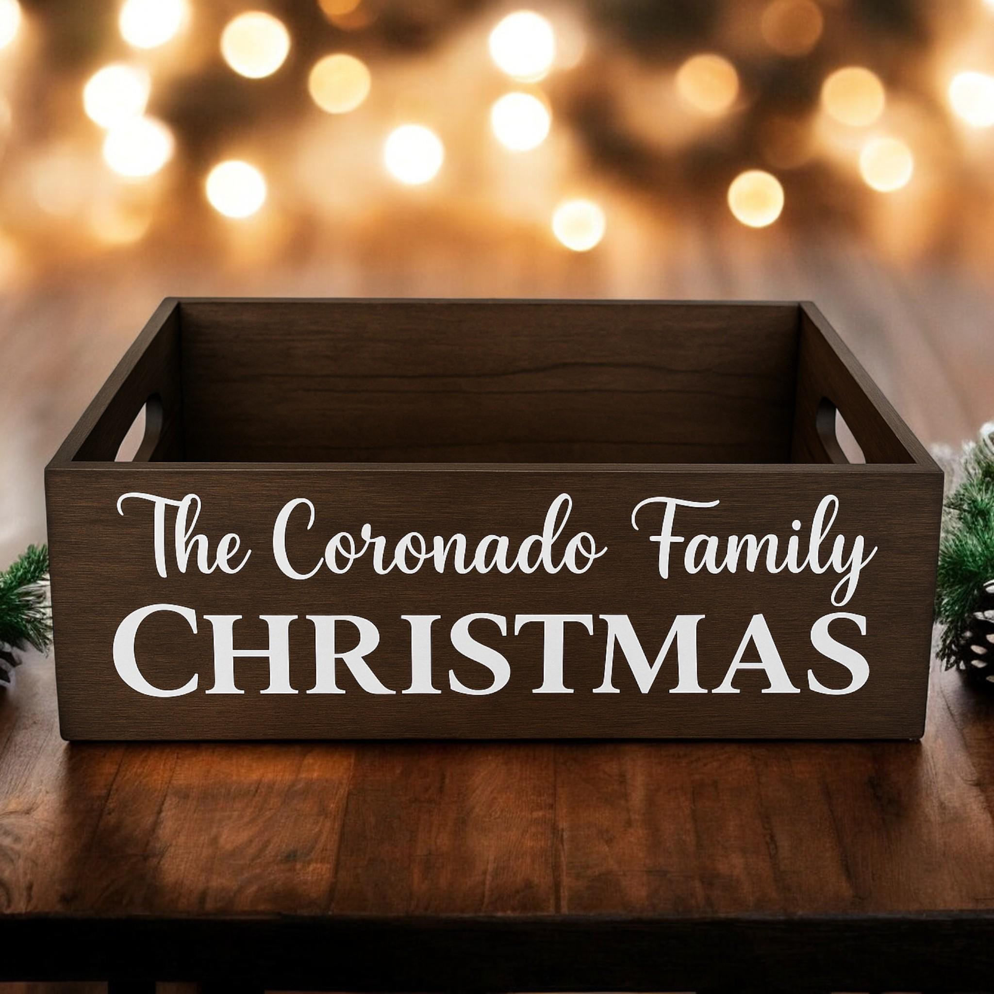 Christmas Mantel Box