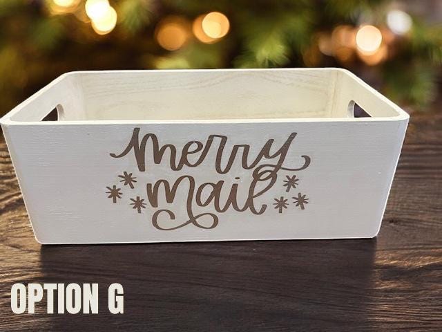 Christmas Card Storage Box