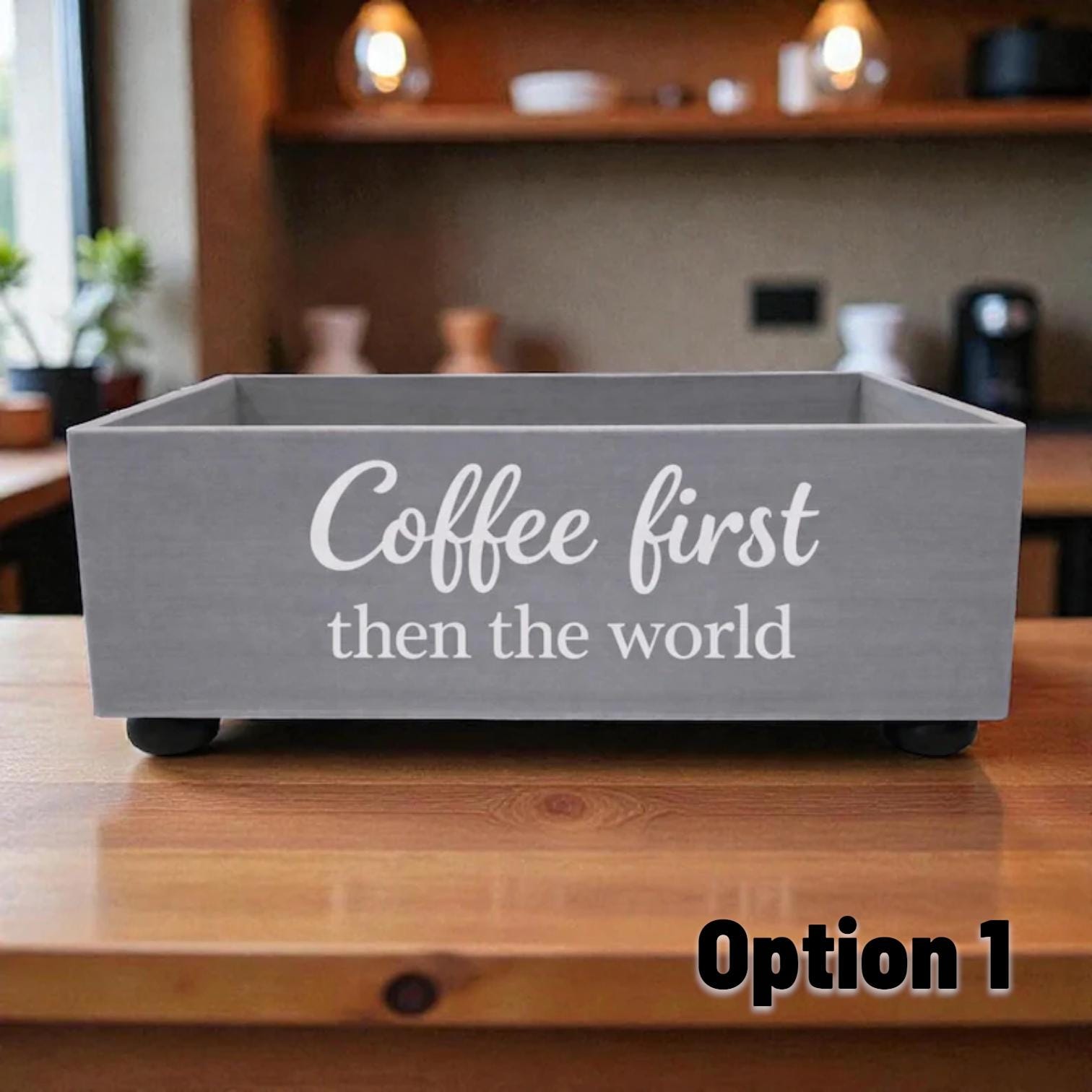Coffee Bar Organizer