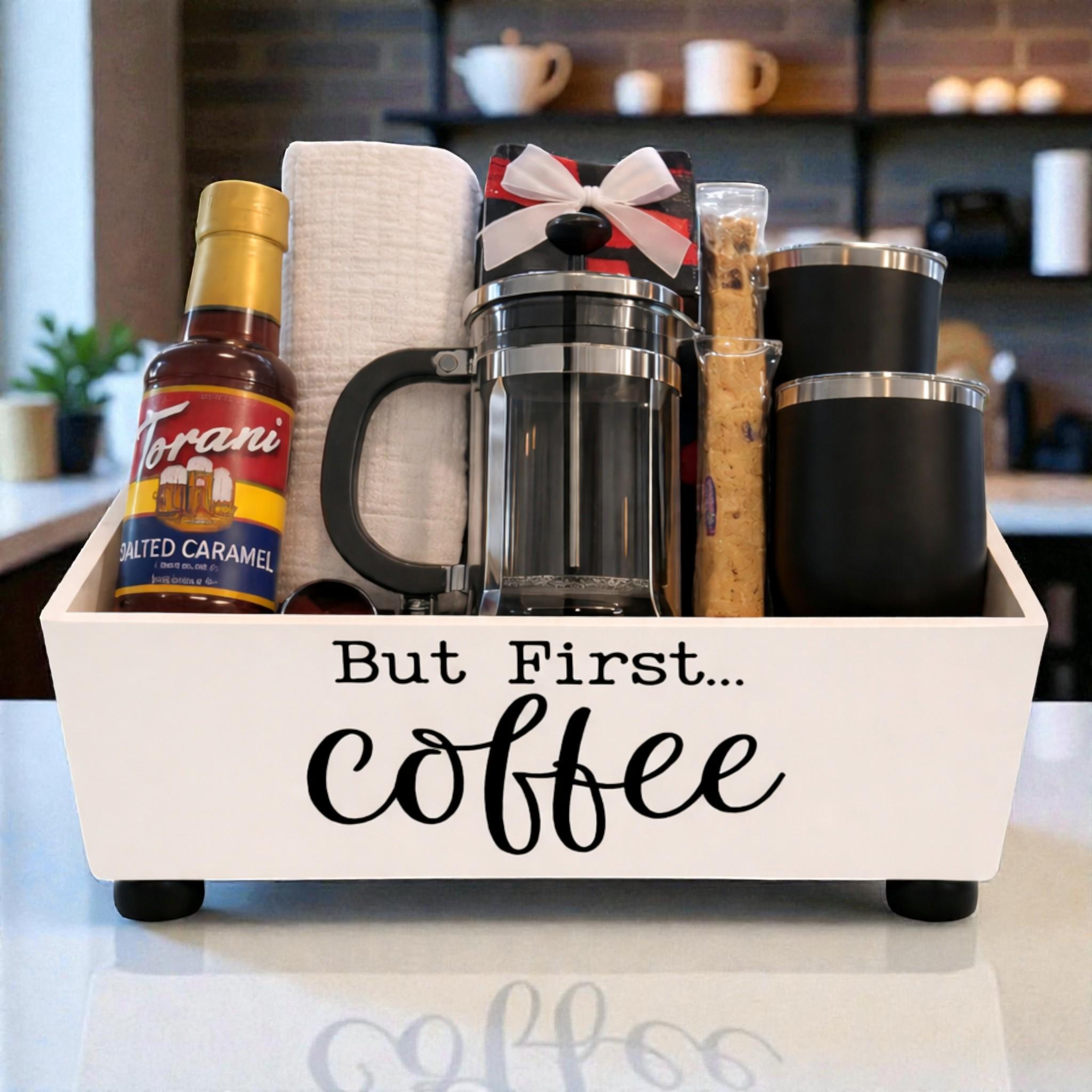 Coffee Lover Housewarming Basket