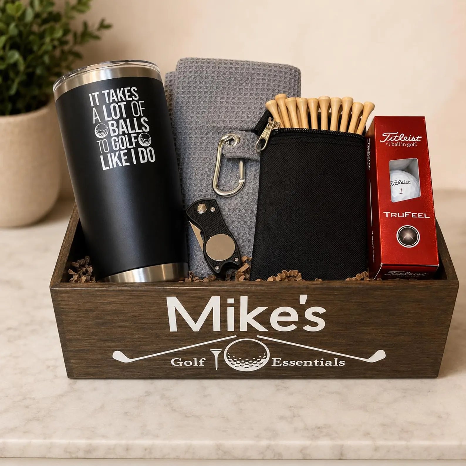 Personalized Golf Gift Set | Retirement Gift for Him | Golf Gifts for Men