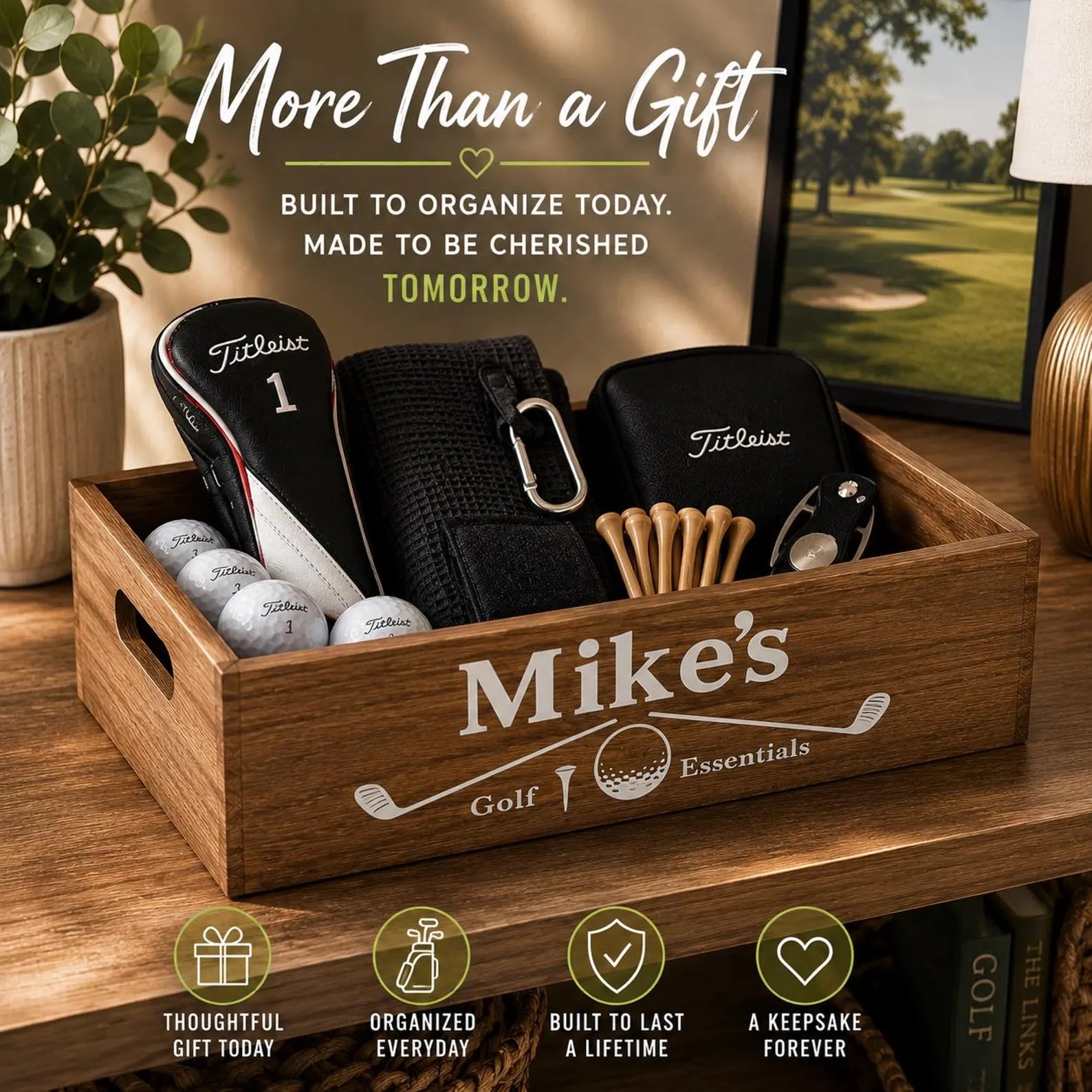 Personalized Golf Gift Set | Retirement Gift for Him | Golf Gifts for Men