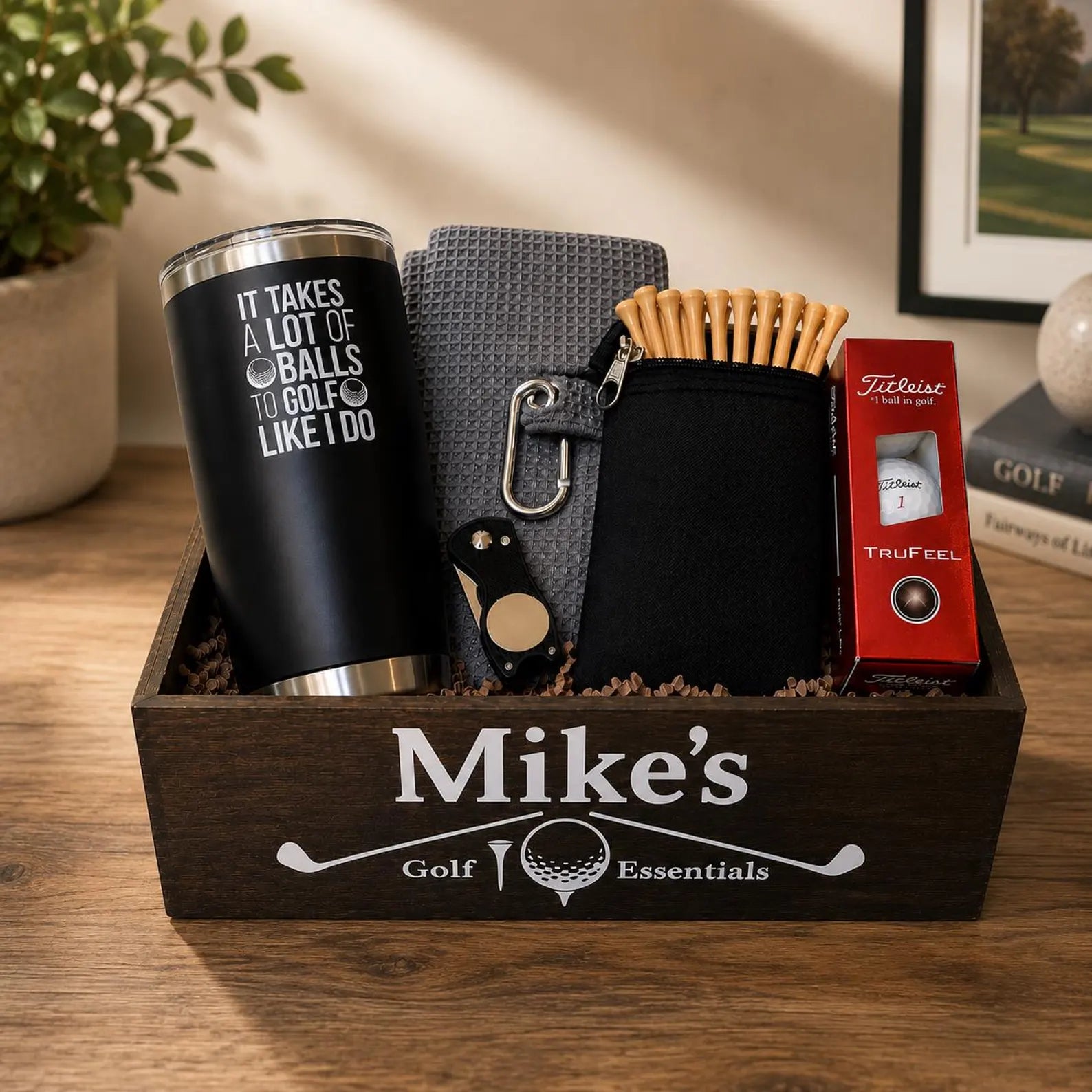 Personalized Golf Gift Set | Retirement Gift for Him | Golf Gifts for Men