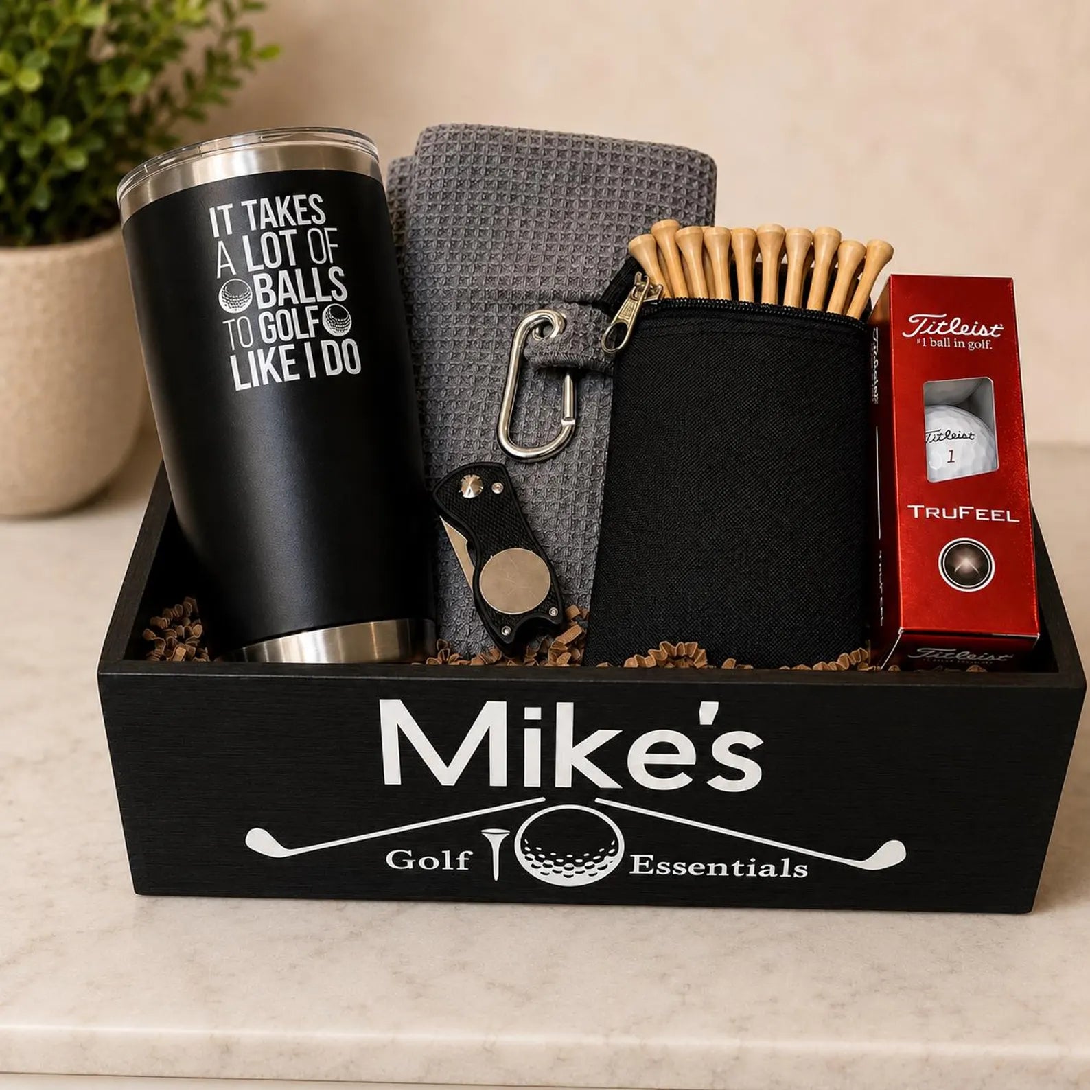 Personalized Golf Gift Set | Retirement Gift for Him | Golf Gifts for Men