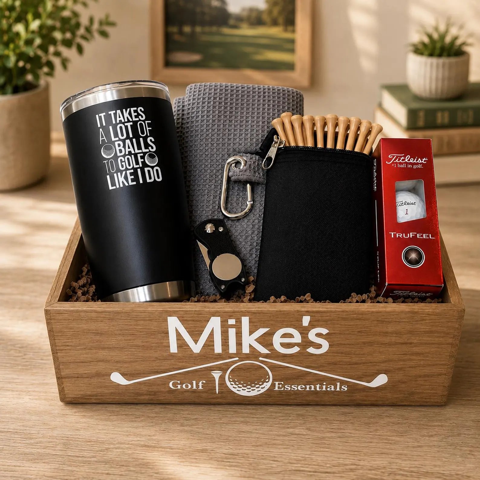 Personalized Golf Gift Set | Retirement Gift for Him | Golf Gifts for Men