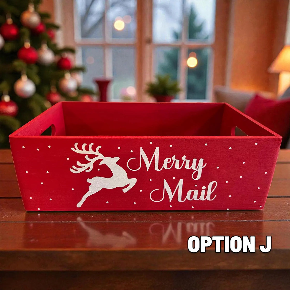 Christmas Card Storage Box