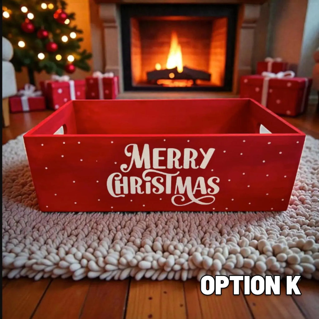 Christmas Card Storage Box