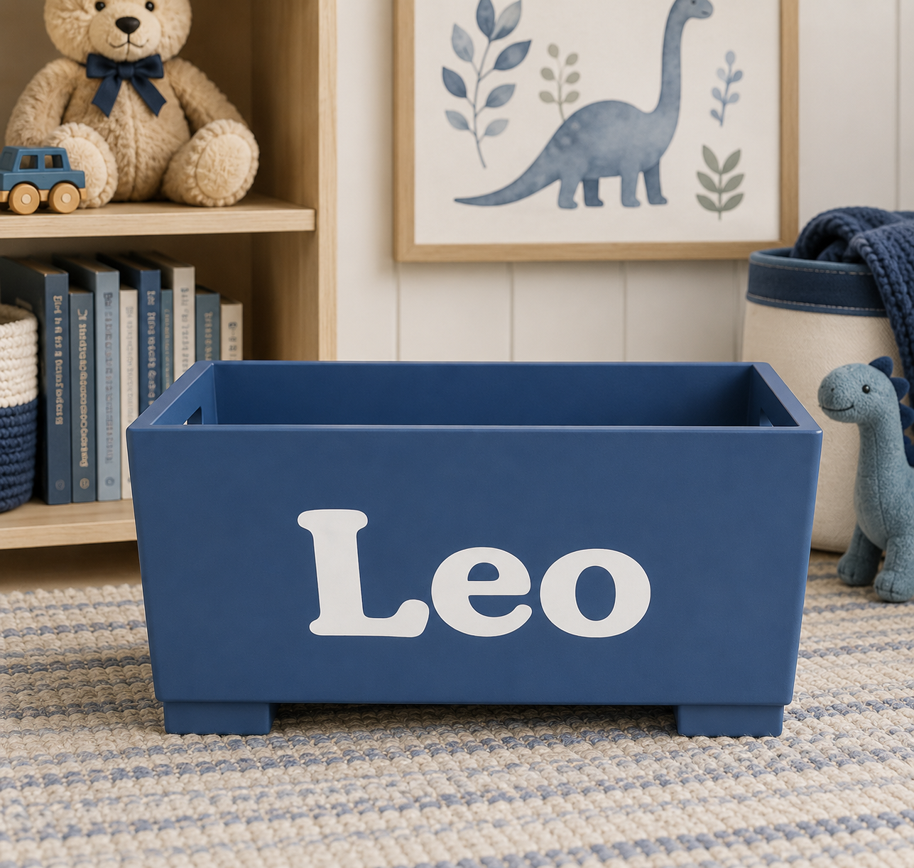 Kids Personalized Toy & Book Bin