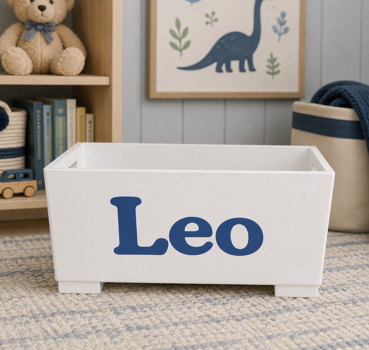 Kids Personalized Toy & Book Bin