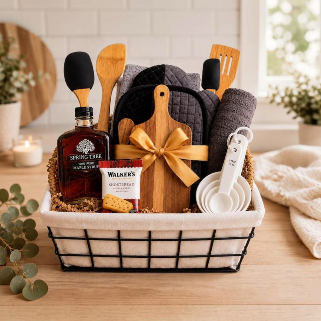Housewarming Gift Basket – Kitchen Essentials Gift Set