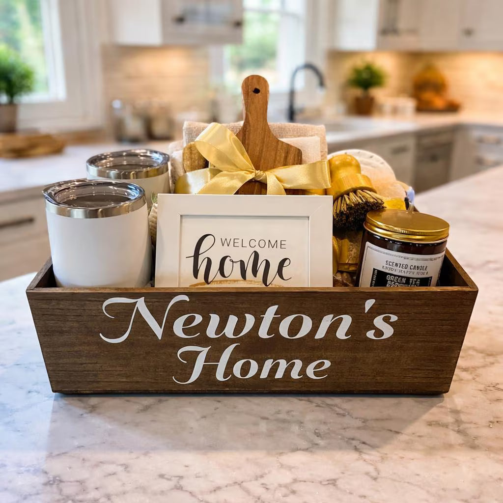 Personalized Housewarming Gift Box