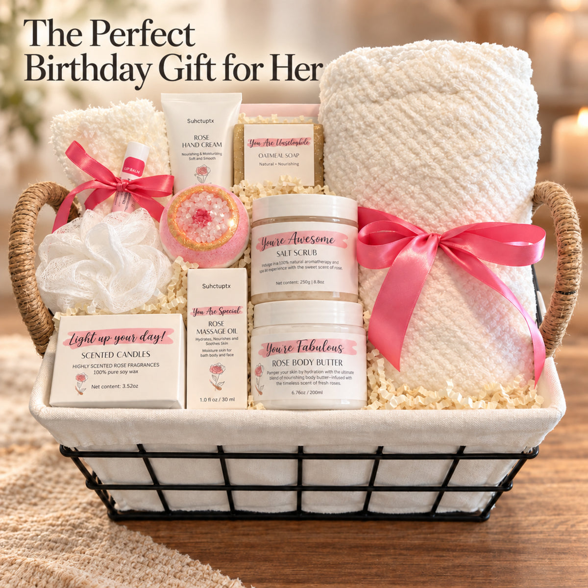 Birthday Spa Pamper Gift Set for Her