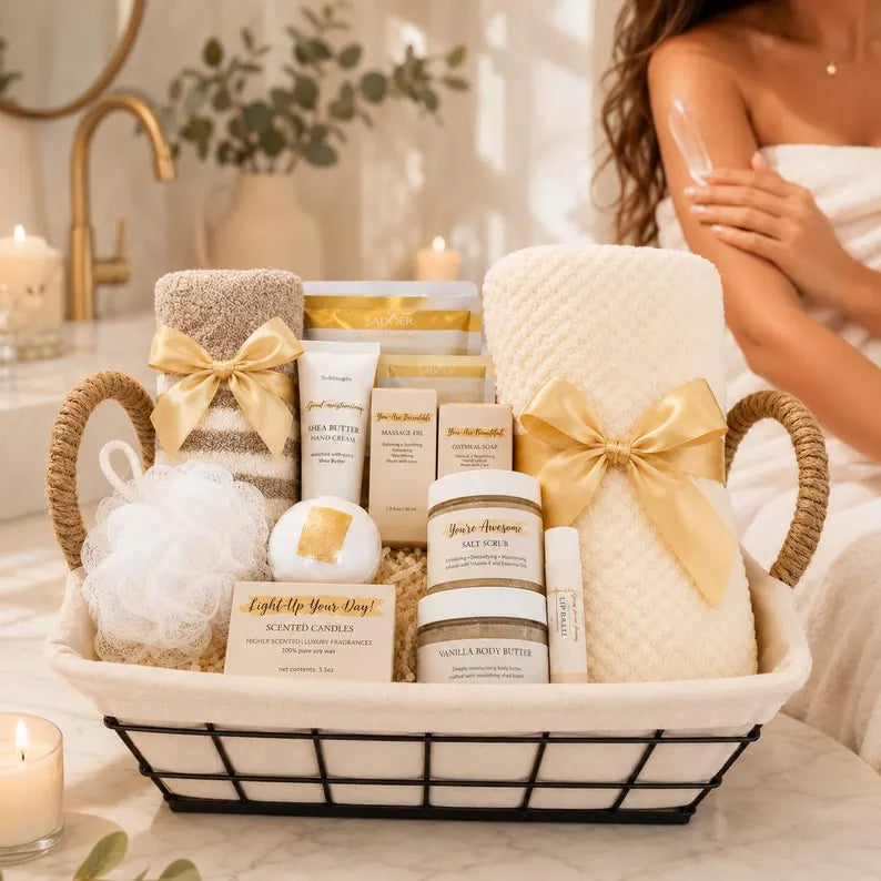 Deluxe Spa Gift Basket for Women
