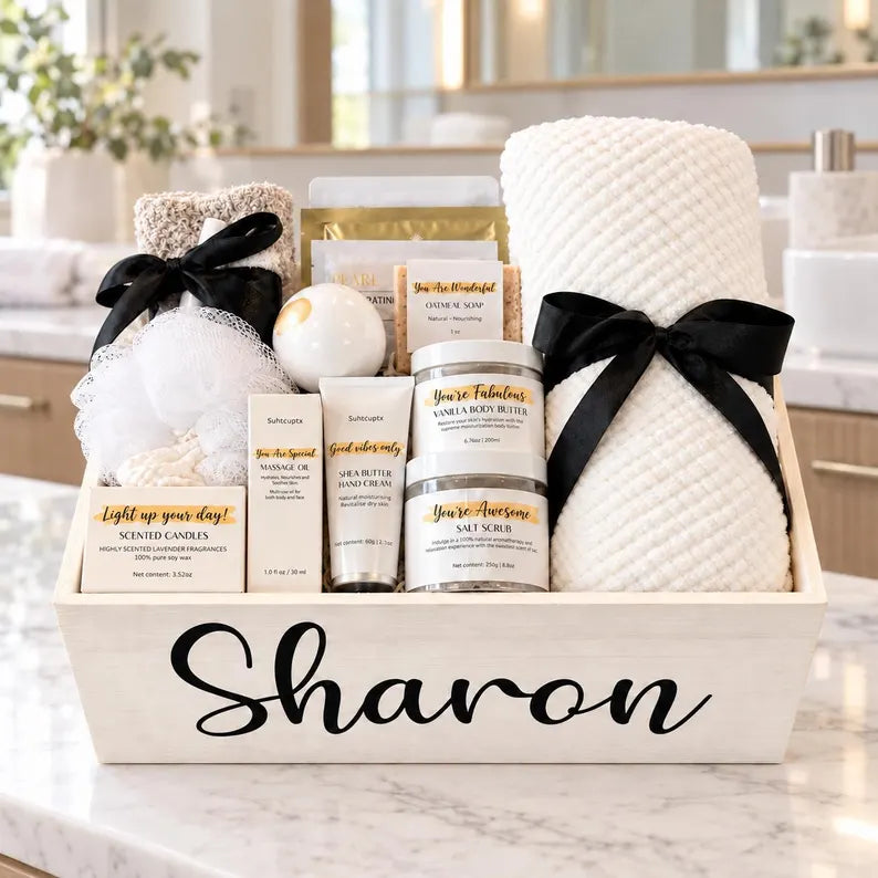 Personalized Spa Gift Box