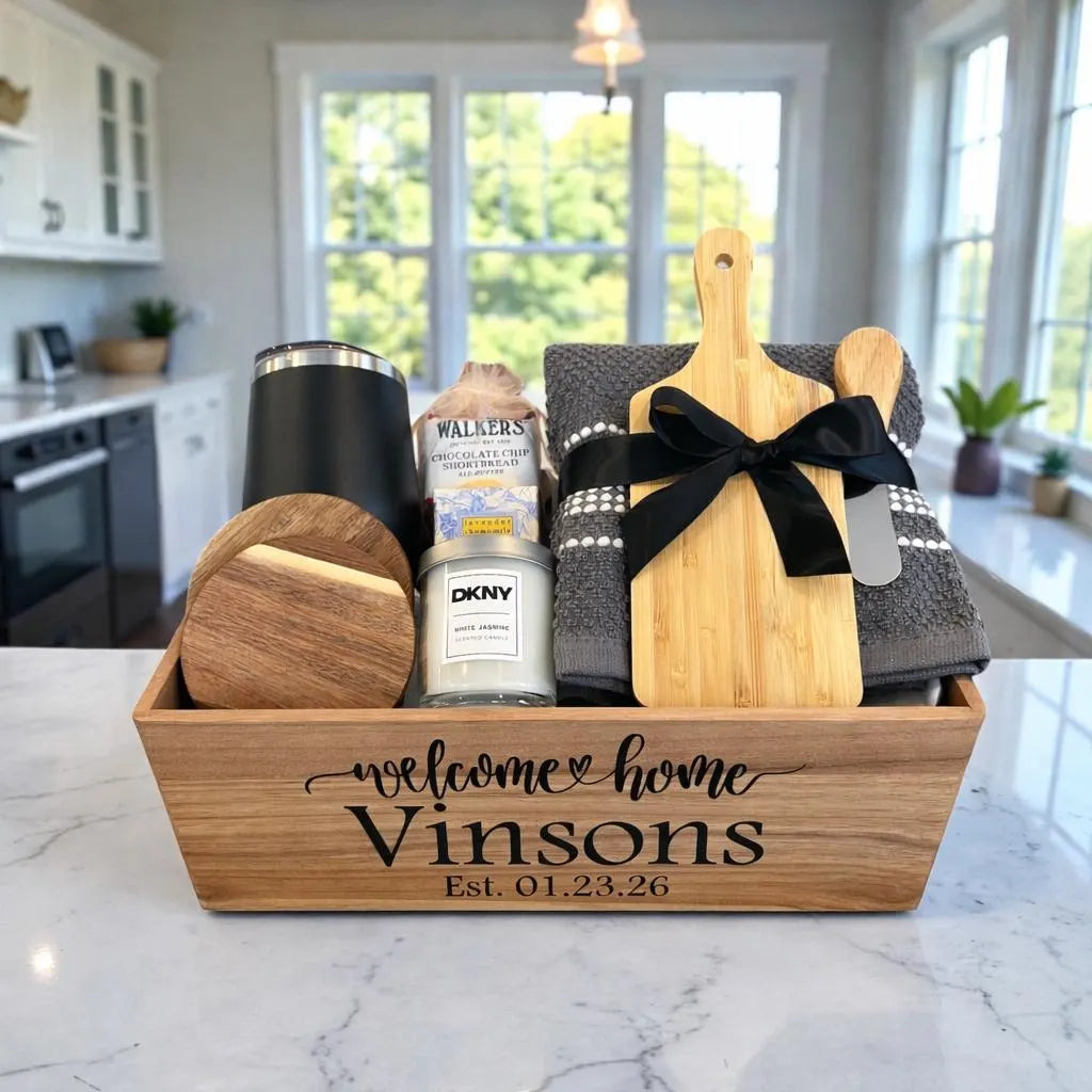 Personalized Housewarming Gift Box