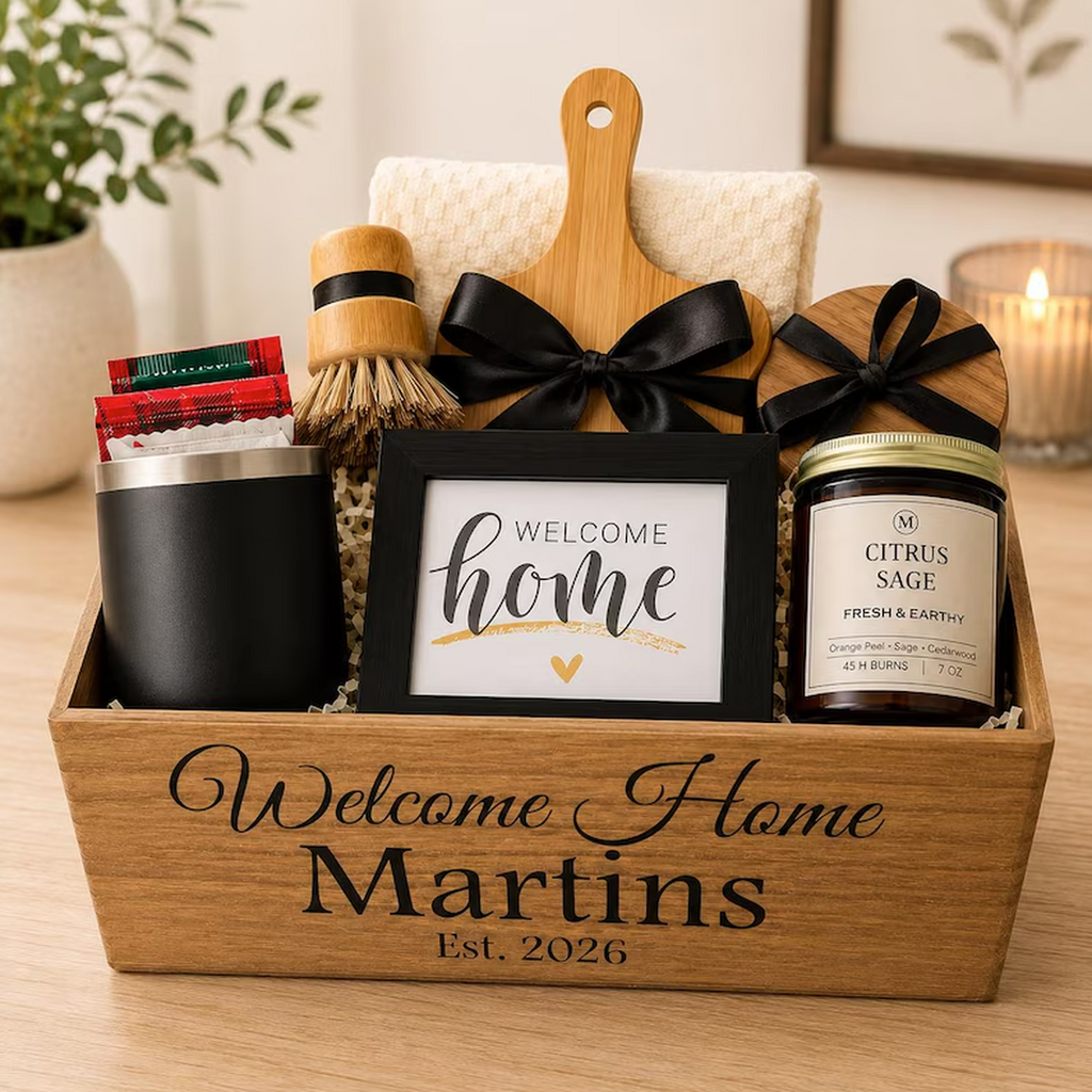 Personalized Housewarming Gift Box