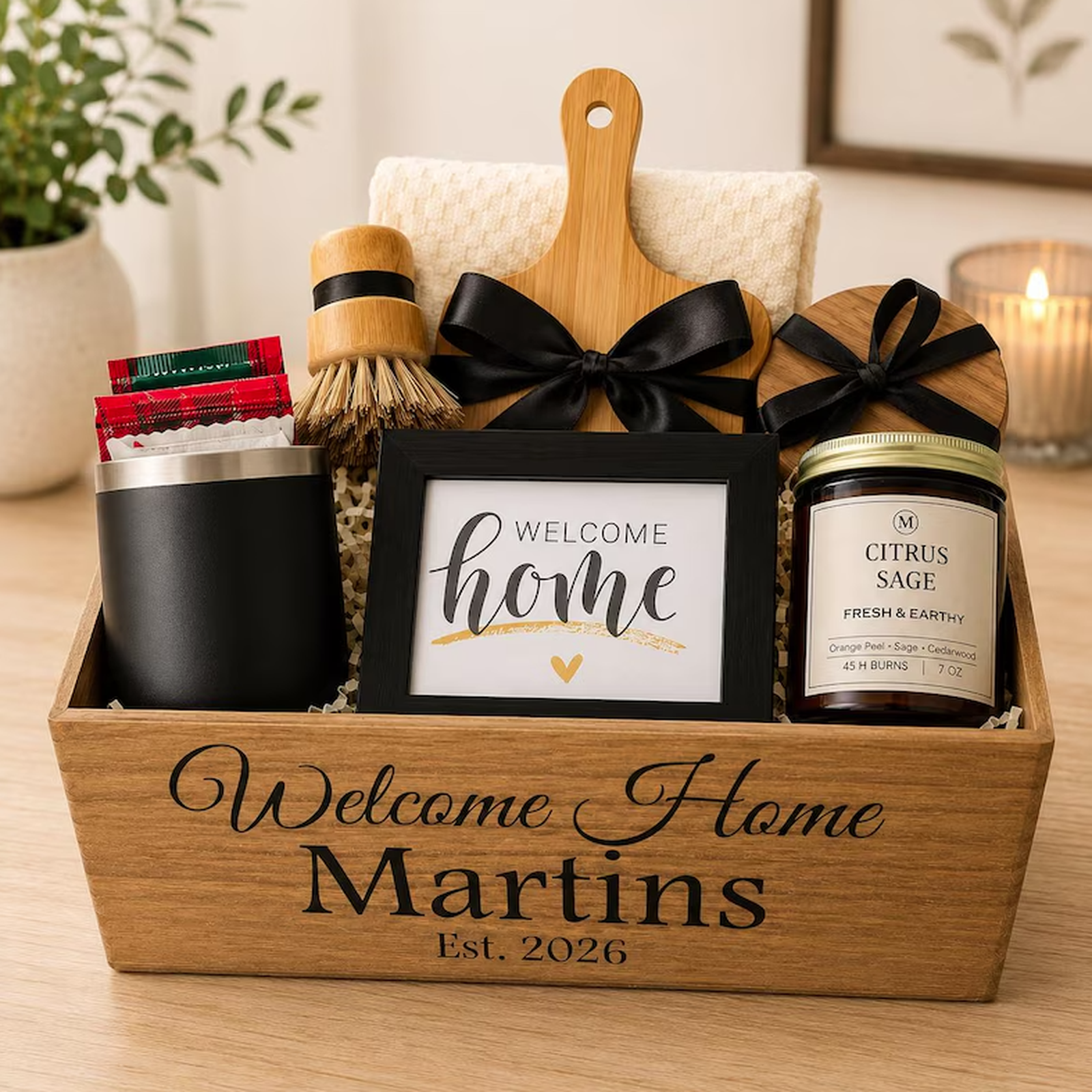 Personalized Housewarming Gift Box