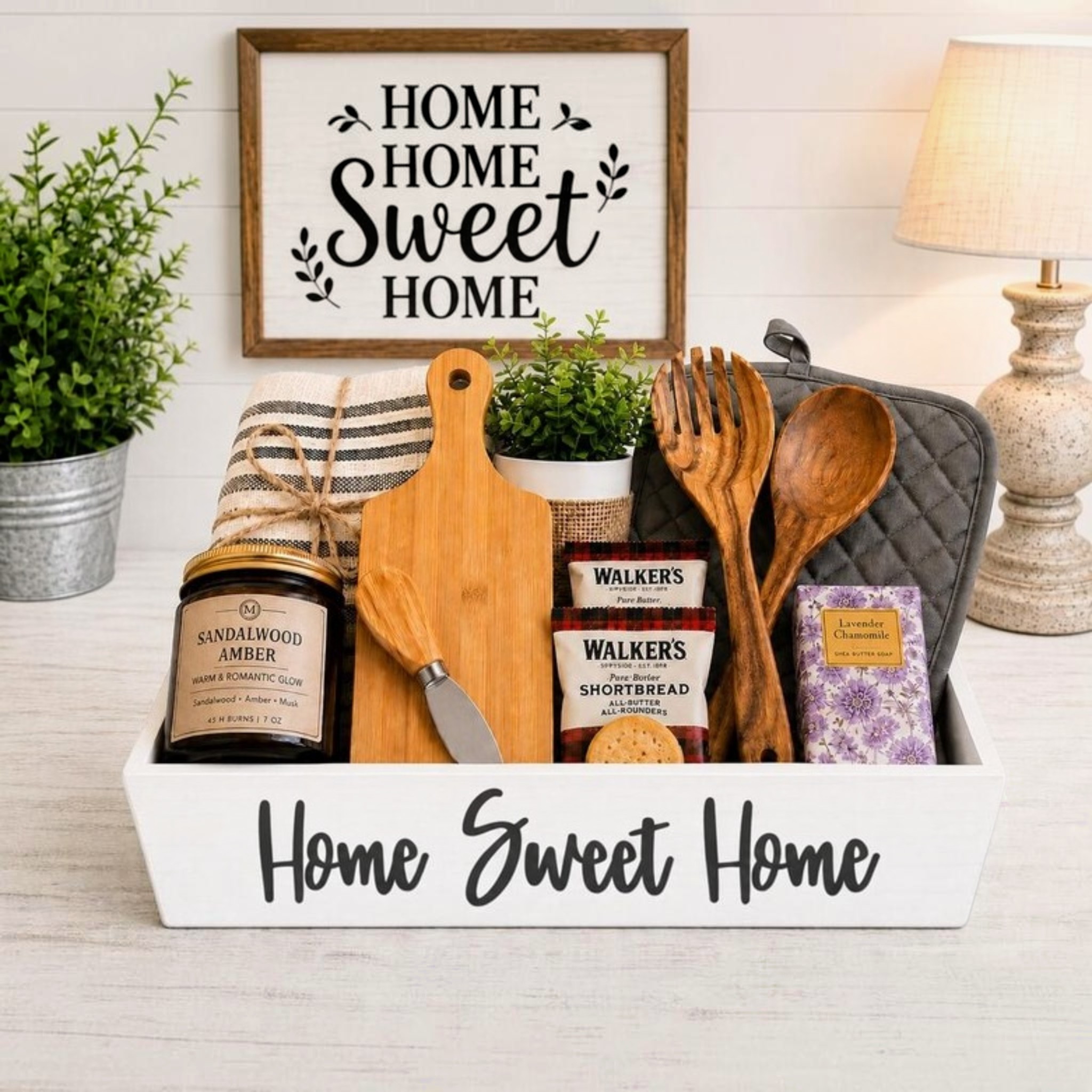 Personalized Housewarming Box | Wooden Keepsake Gift